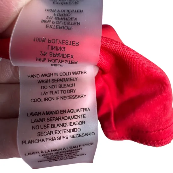 Sienna Halter‎ Ruched Draping Midi Dress Sz 0 Red Classic Cocktail Party Wedding - Image 9