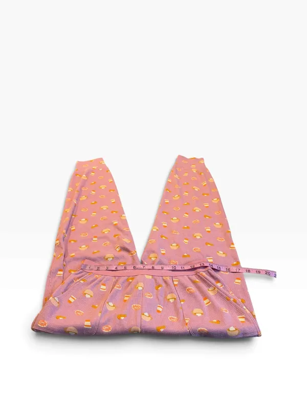 PINK pumpkin spice pajama pants Size L - Image 2
