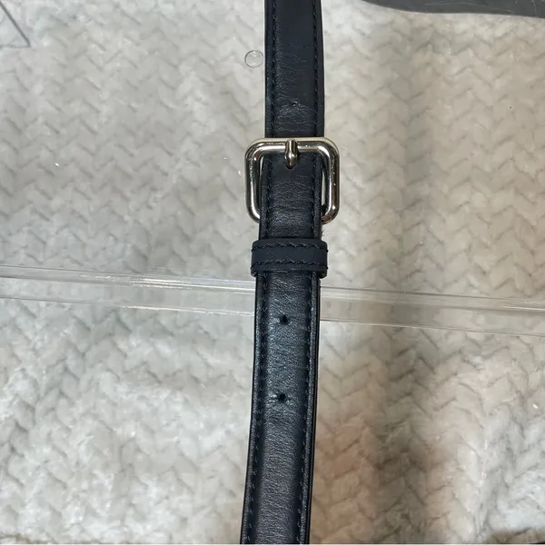 Kate Spade Light Pink Black Bow‎ Mini Crossbody Bag | Coquette Minimalist - Image 13