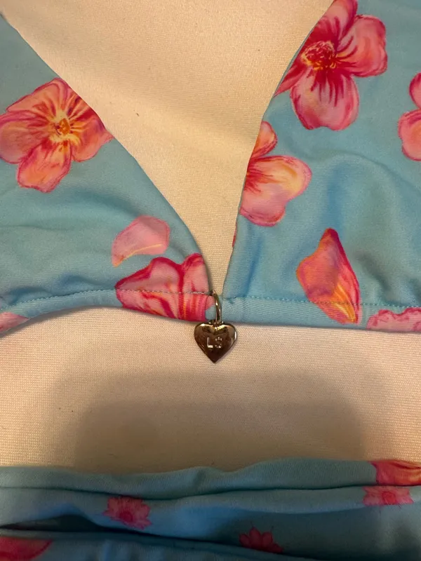Leni Swim Reversible Bikini Set Blue Size L - Image 3