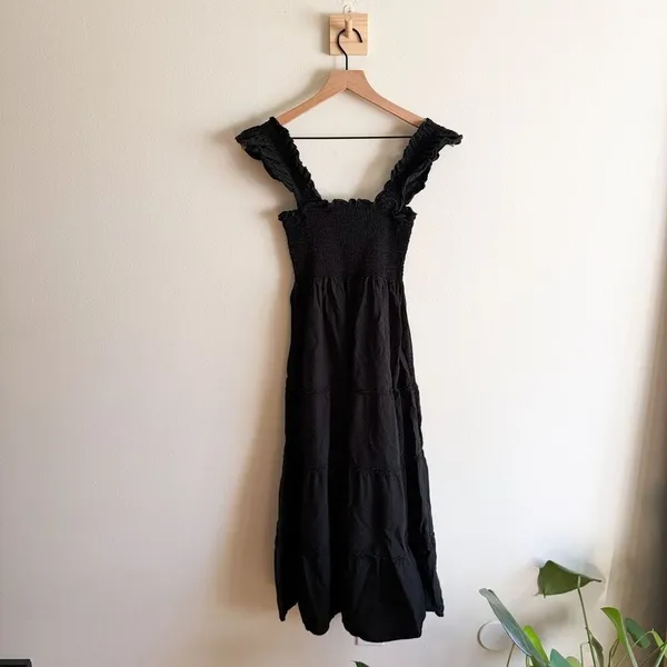 Hill House Ellie Nap Dress in Black Size XS - Image 5