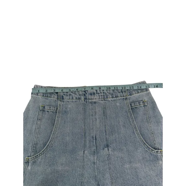 Rachel Comey Tany Pant Blue Light Wash High Waist Barrel Wide Leg Denim Jeans 6 - Image 7