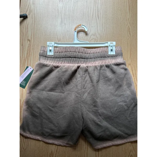 New Women’s Wild Fable Sweat Shorts Cotton Elastic Waistband Pewter Small - Image 4