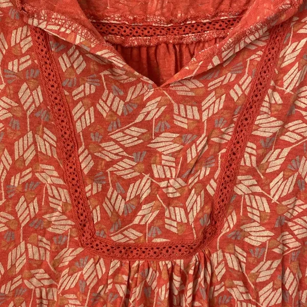 Lucky brand sleeveless blouse size large stretchy - Image 3