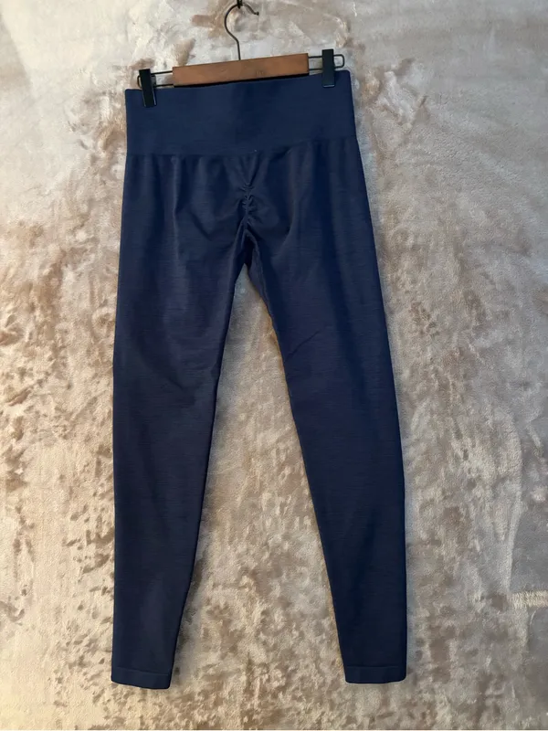 Women’s Navy High-Waist Active Leggings Size L - Image 2