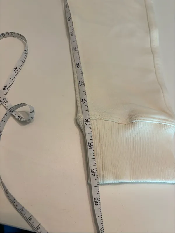 NWT Allbirds R & R sweatpants natural white size XS - Image 3