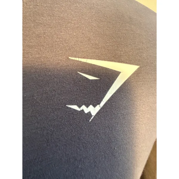 Gymshark Womens Long Sleeve Training Top‎ Gray Crew Neck Slim Fit Size Small - Image 4