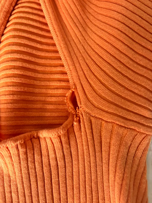 Orange Vacation Dress  - Image 7