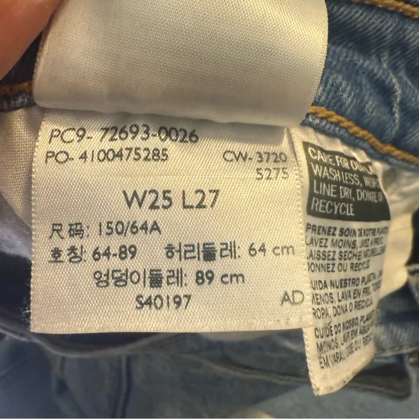 Levi's Light Blue Straight Leg Women's Jeans - Image 9