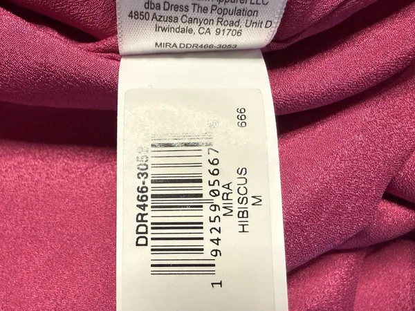 Dress The Population Mira Ruffle Mini Dress Womens Medium Hibiscus Pink Cocktail - Image 16