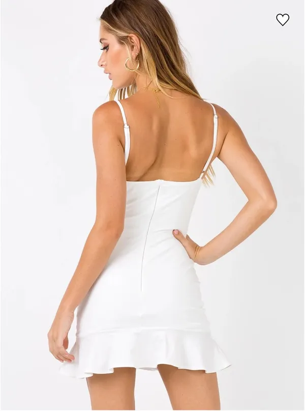 Princess Polly Kiribati Mini Dress White - Image 5