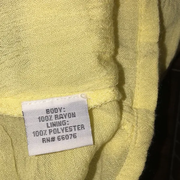 Raviya yellow maxi dress new with tags size small - Image 6