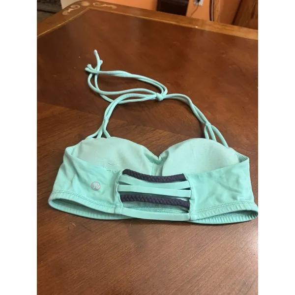 Lululemon Women’s Alight Bra, Sport Bra, Ocean Blue Size 6 - Image 7