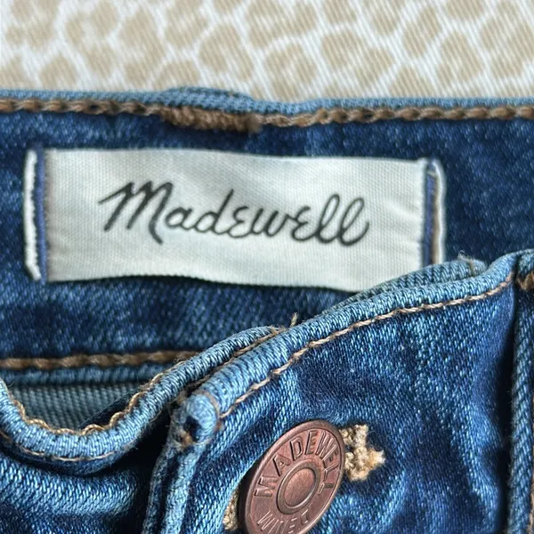 NWOT Madewell The Perfect Vintage Jean high rise, size 24 - Image 2