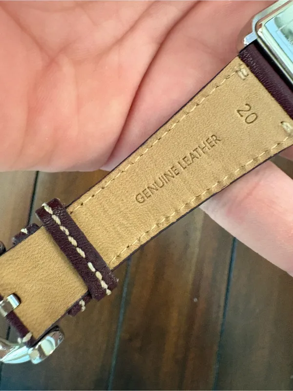 Coach Y2K Purple Leather Watch - Image 5
