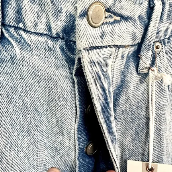 NWT Good American Good Boy Light Wash Blue Jeans - Size 12 / 31 - Image 5