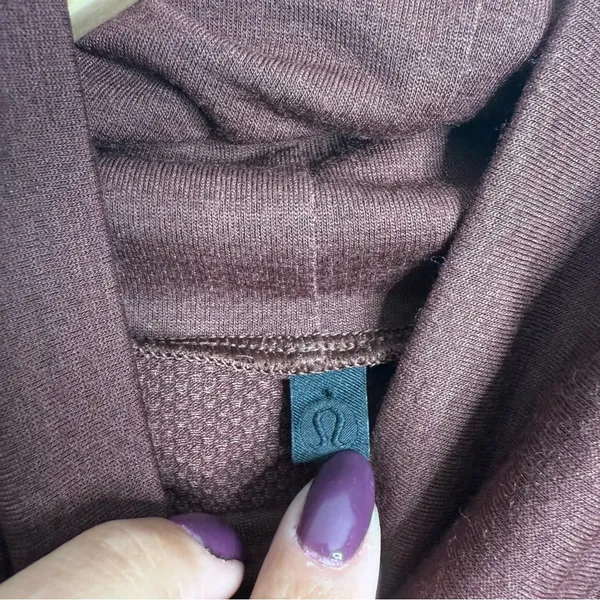 Lululemon Lab Moraine Turtleneck Merino‎ Wool Blend Pullover Dark Cedar Casual - Image 6