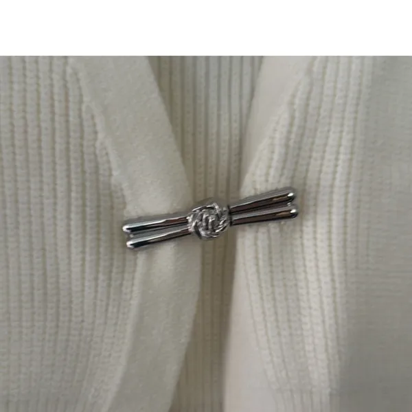 Commense Metal Buckle Waisted Sweater Vest size small - Image 4