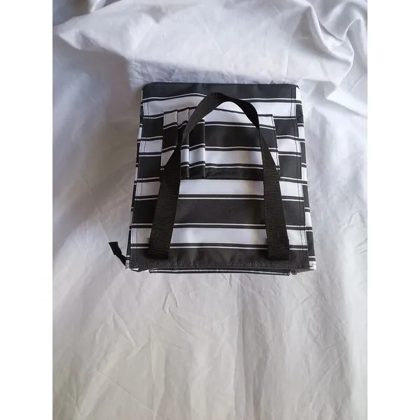 Thirty-One NWOT Tall Organizing Tote Ribbon Stripe New with out tags - Image 3