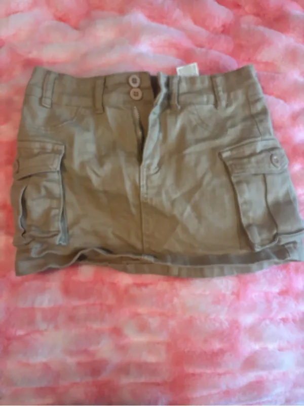 SheIn Cargo Skirt - Tan - Image 4