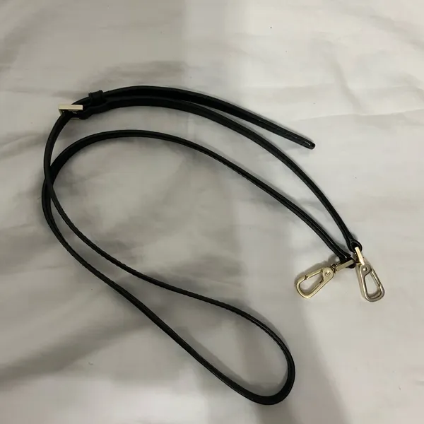 Kate Spade Greer Laurel Way Black and Gold Crossbody Shoulder Purse - Image 6