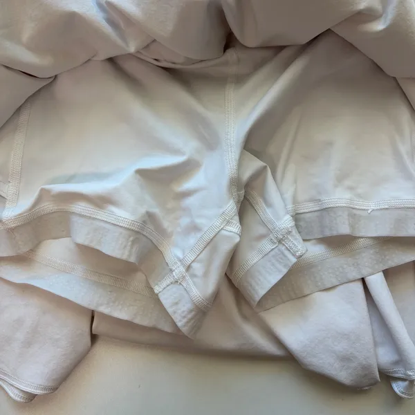 Lululemon Court Rival High-Rise Skirt Women 10 White Athletic Tennis Skort - Image 2