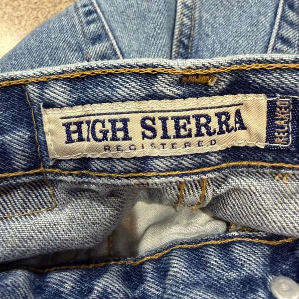 Vintage 90s High Sierra Mom Jeans Sz 6 Short High Rise Relaxed Fit Straight Leg - Image 10