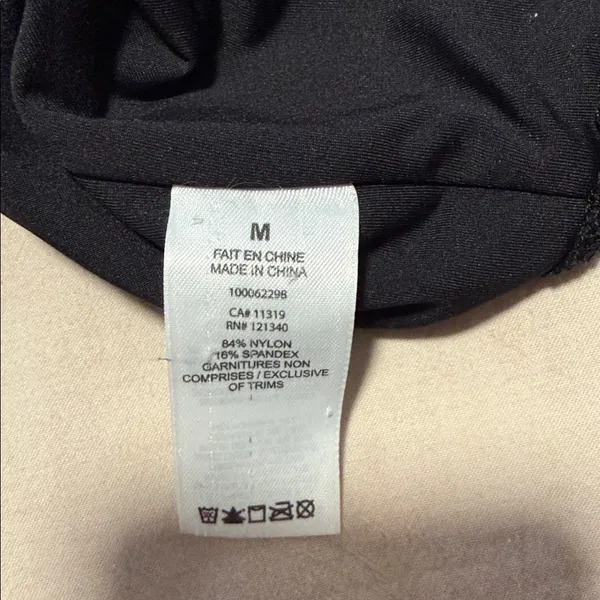 Garage Black Crop Top - Image 3