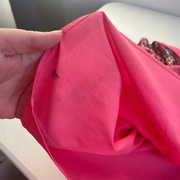 Revolve X by NBD Cocktail Pink‎ Sequin Dress GUC! Size Medium HTF! 0211 - Image 13
