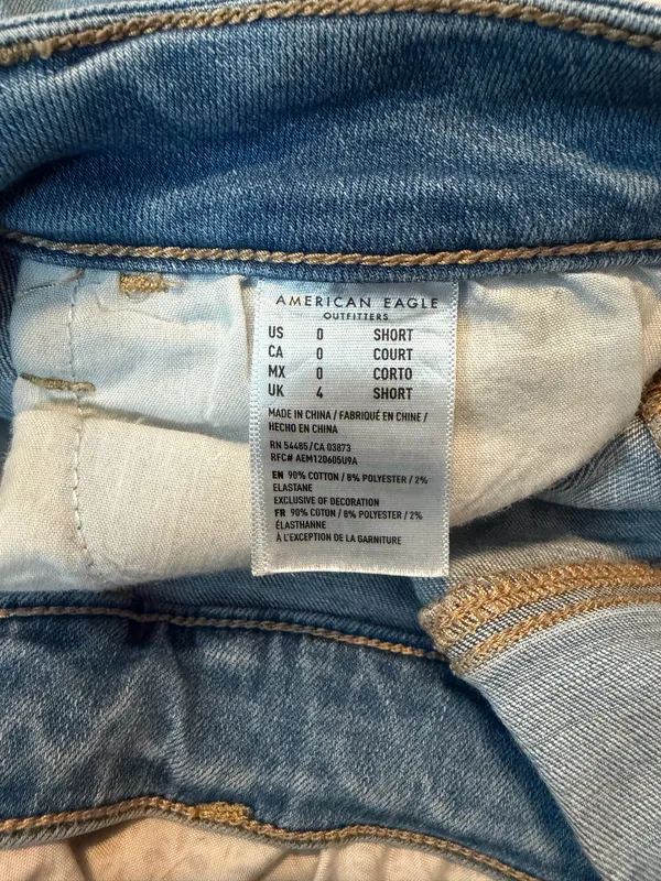 American eagle super stretch ripped jegging  - Image 7