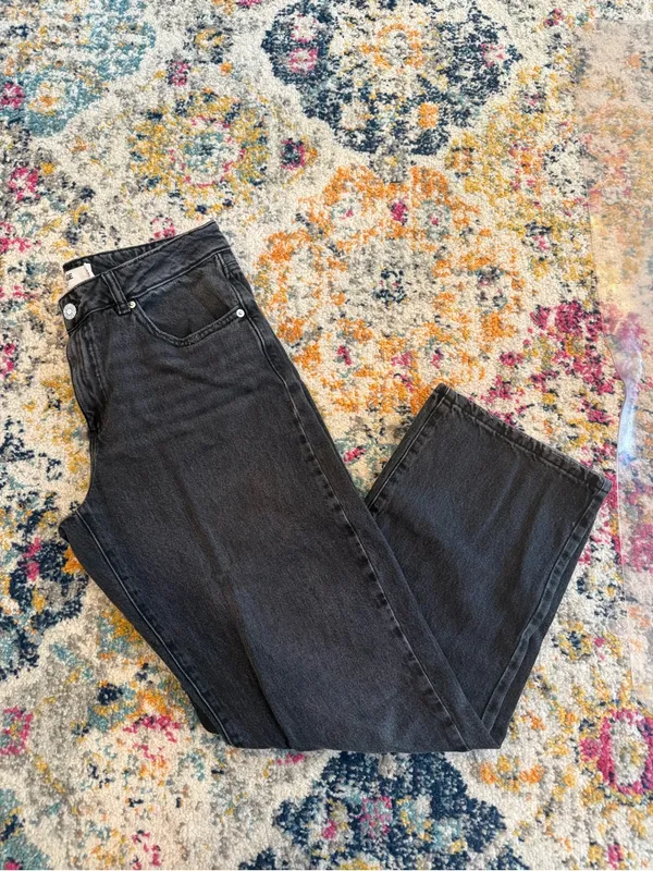 Garage Women's Black Straight Jeans - Image 8