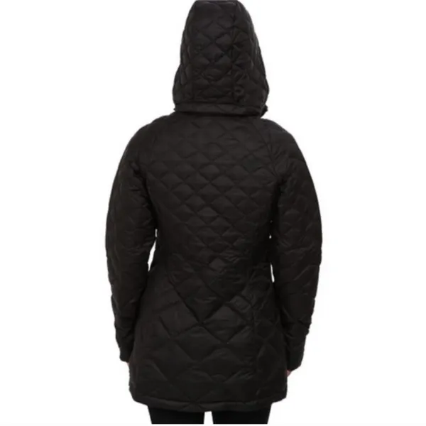 The North Face 550 Transit Down Parka Coat in Black - Image 3