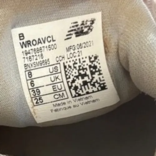 New Balance Fresh Foam Roav‎ Logwood Light Cyclone Womens 8 Running Shoes - Image 6