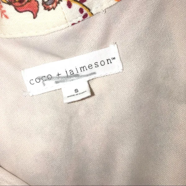coco + jaimeson small floral lacy babydoll dress - Image 6
