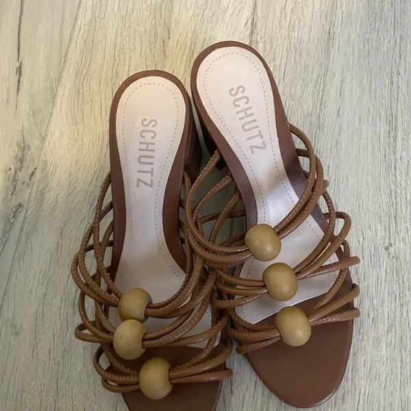 Schutz‎ Roanna Strappy Slide Sandal - Image 5
