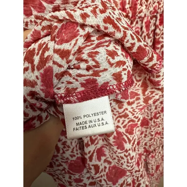 MISA Los Angeles Eba Mini Dress in Red Sz. S - Image 5