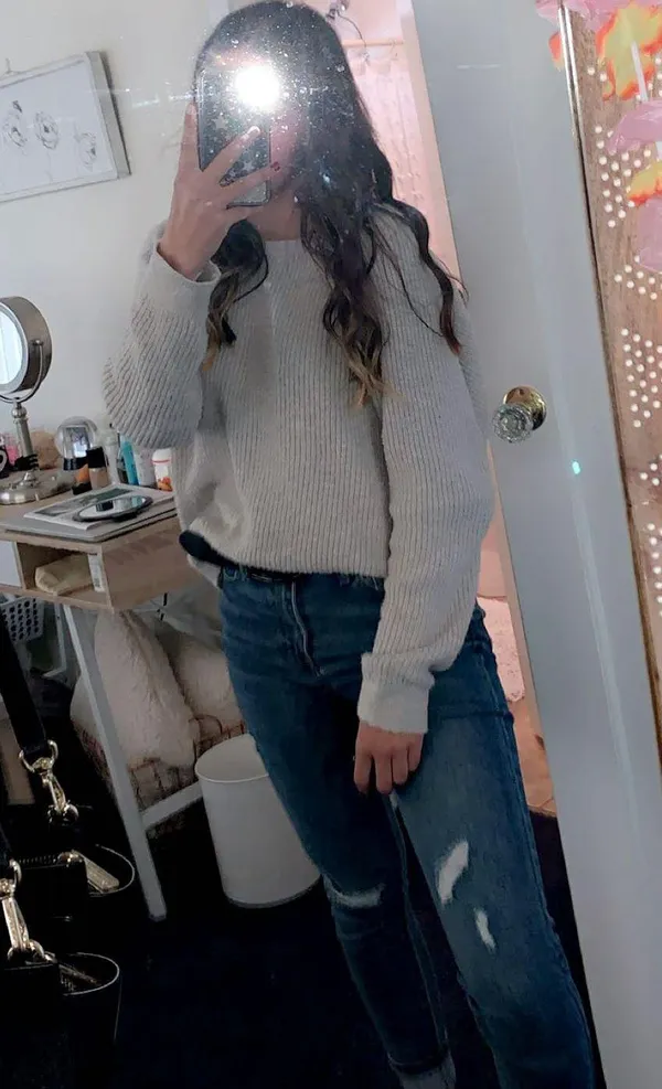 Cross Back Sweater - Image 2