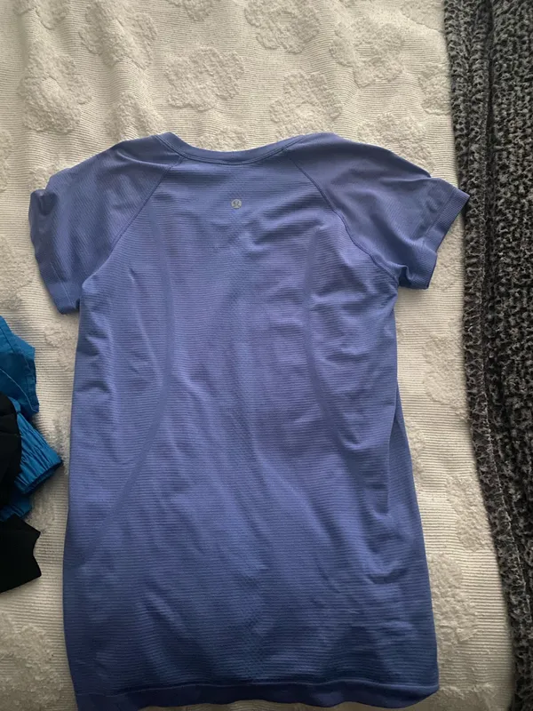 Purple Lululemon Swiftly Tech Short Sleeve - Image 3