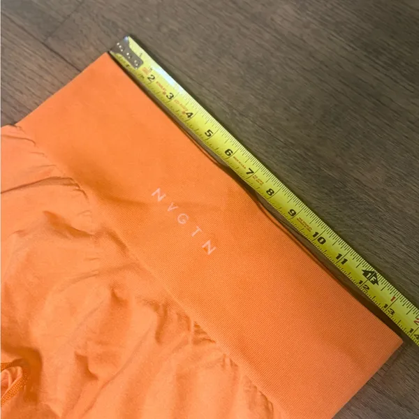 NVGT Sunset Orange Seamless Leggings: Size- Large - Image 7