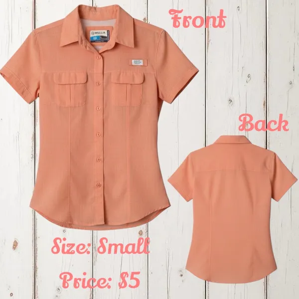 Coral Magellan Fishing Shirt - Image 2