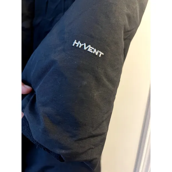The North Face hyvent jacket women's long puffer Size M Black - Image 10