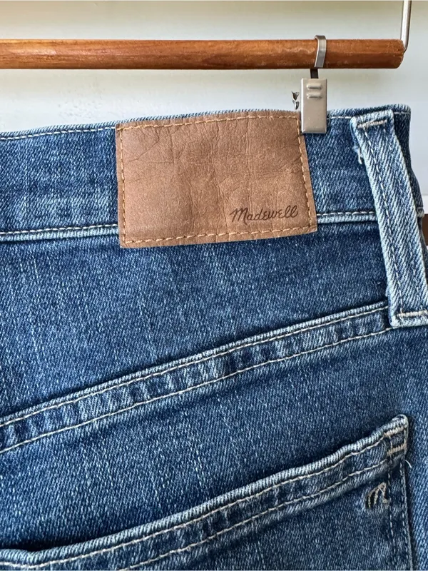 Madewell The Perfect Vintage Flare Jean in Dark Wash Denim Sz 27 - Image 6