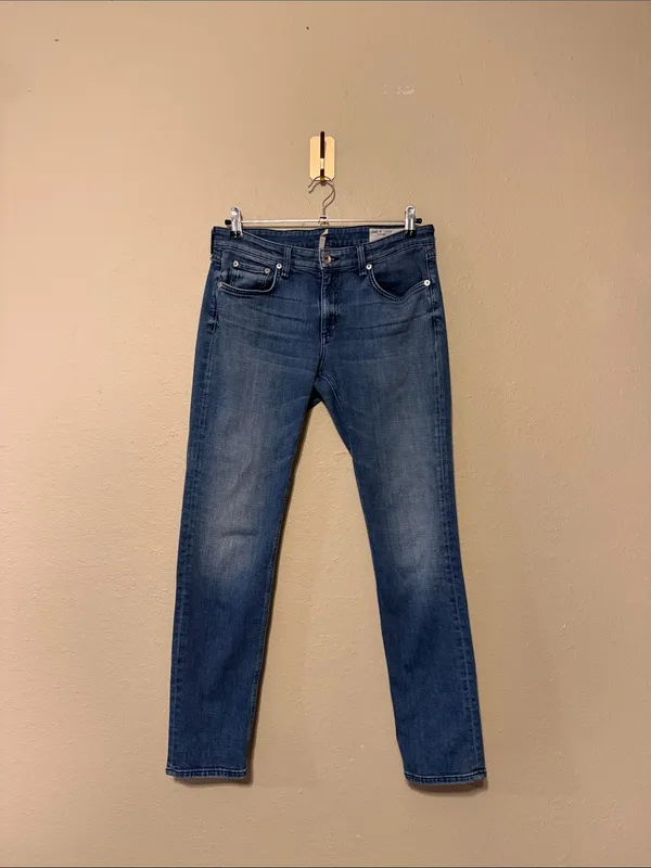 Rag & Bone Dre Low-Rise Slim Boyfriend Jeans Size 27 - Image 3