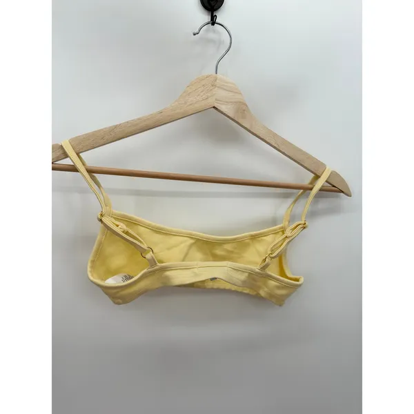 Danielle‎ Bernstein WeWoreWhat Yellow Bralette Womens Size XS Scoop Neck FG8 - Image 2