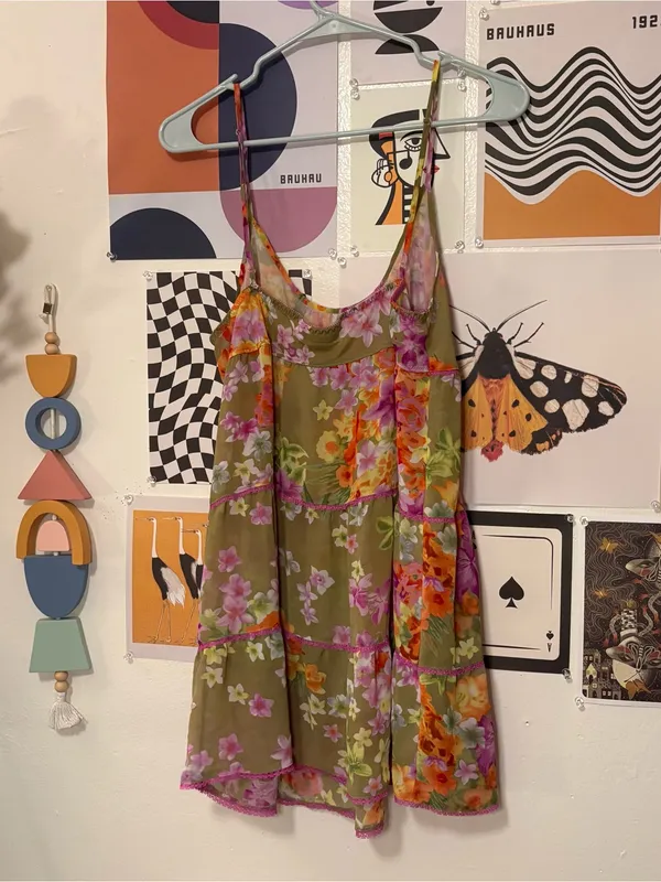 Morgan Taylor Intimates Floral Slip Dress — Size L - Image 8