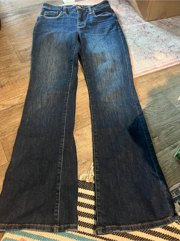 Kut from the kloth Ana high rise fab ab flare jeans - Image 5