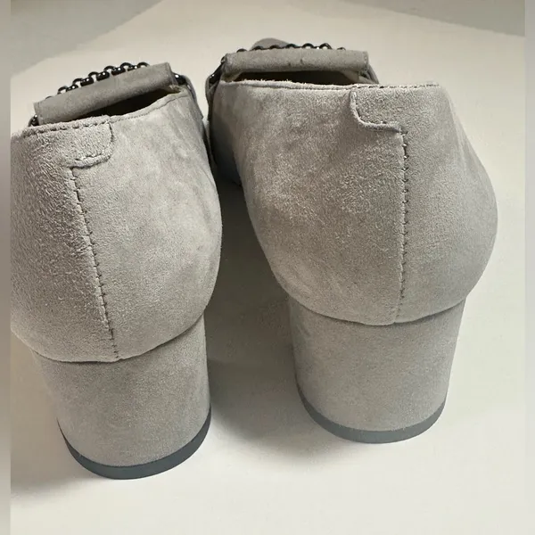 Amalfi Panda Pump Rangoni Firenze Made In Italy Grey‎ Cash Designer Classy 7.5 M - Image 14