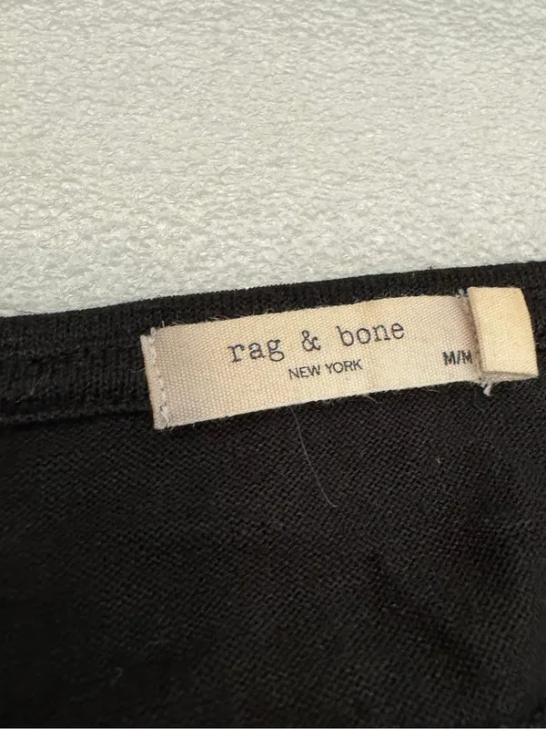 rag & bone crewneck Sweater with open neck back - Image 4