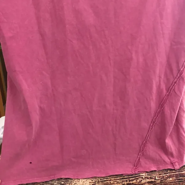 We The Free New Fuchsia Dani Tee Size Medium Distressed Oversized Tunic - Image 8