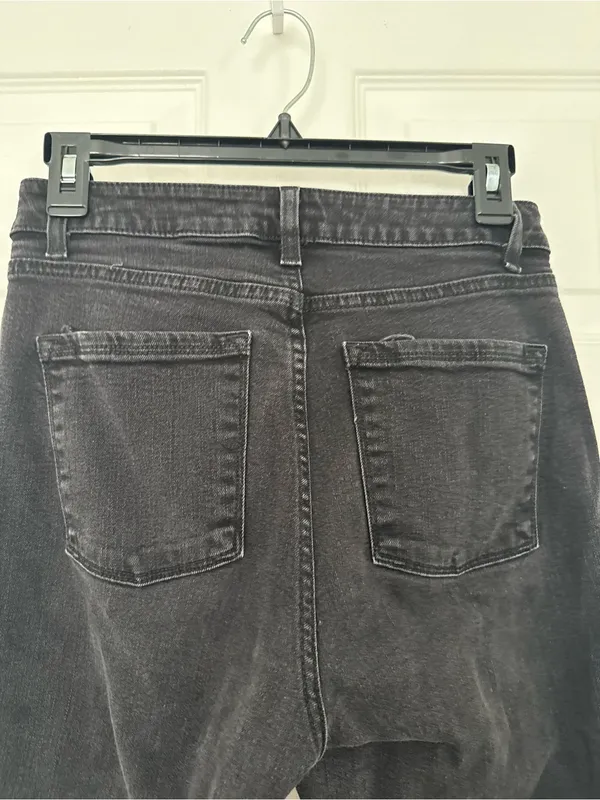 L.L. Bean Straight-Leg Jeans - Black Wash - Image 6
